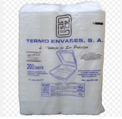 771 Bandeja 8x8 c/d Termo Envases 2/100 (002)